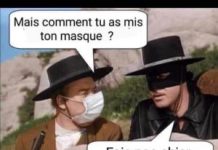 Comment rendre le masque inoffensif , et réutilisable (vidéo).