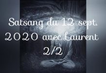 Satsang du 12 sept. 2020 avec Laurent 2/2