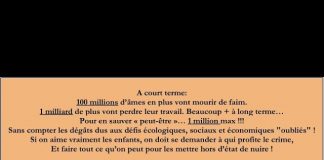 Révolution Opportunité Covid – Propositions Pratiques – AN 01 de l’Humanité Humaine