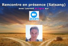 Les dates de Satsang en ligne (gratuits) de 2022