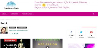 Découvrez les pages des auteurs de LumiereSurGaia.com (Nouveauté)
