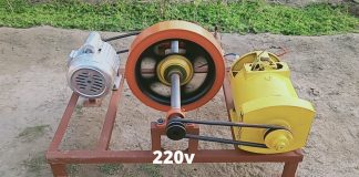 Fabriquer un générateur d’énergie libre 220v avec un alternateur de 5kw et un générateur d’électricité à volant d’inertie