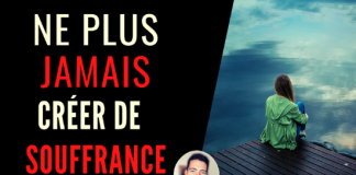 Arrêter de créer de la souffrance