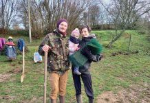 2000 arbres plantés en un week-end à Condé-en-Normandie !