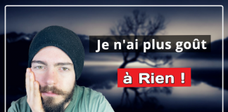 Je n’ai plus goût à rien
