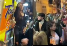 Hier soir à Naples…