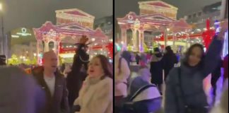 Hier soir en Russie…