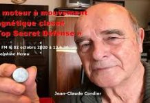 Encore un moteur à énergie libre confiné par le secret défense. L’ état tue donc volontairement ,via la pollution.