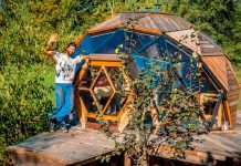 Je Vis dans un Dôme Autoconstruit !