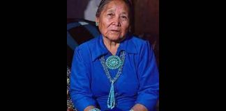 Le chef des Indiens Hopi, White Eagle