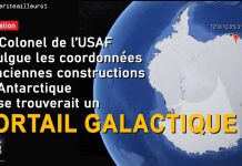 Révélation de Coordonnées où se trouverait un Portail Galactique en Antarctique