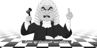 Ceux qui s’accusent eux-mêmes.