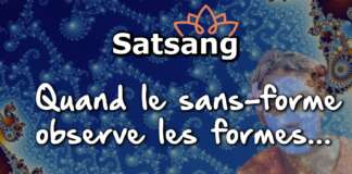 Quand le sans-forme observe les formes – Satsang