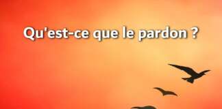 Qu’est-ce que le pardon ?