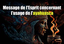 Message de l’Esprit concernant l’usage de l’ayahuasca