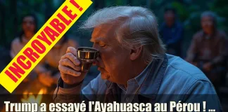 Trump a essayé l’Ayahuasca au Pérou ! … Dans un univers parallèle beaucoup plus fun !