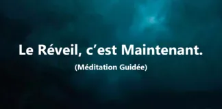 Le Réveil, c’est Maintenant.