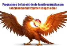 Programme de la rentrée de lumièresurgaia.com (anciennement stopmensonges.com)