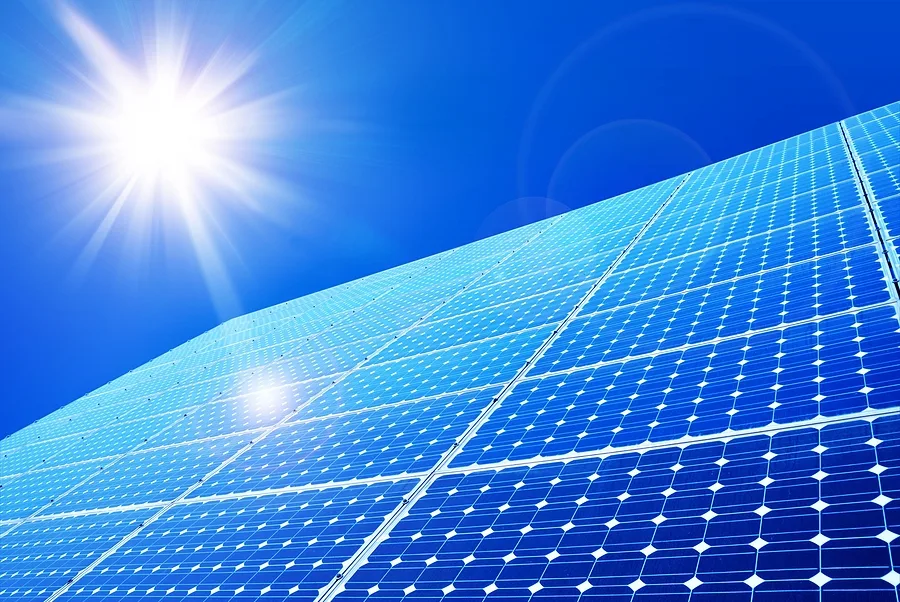 bigstock solar panel against blue sky 16564781