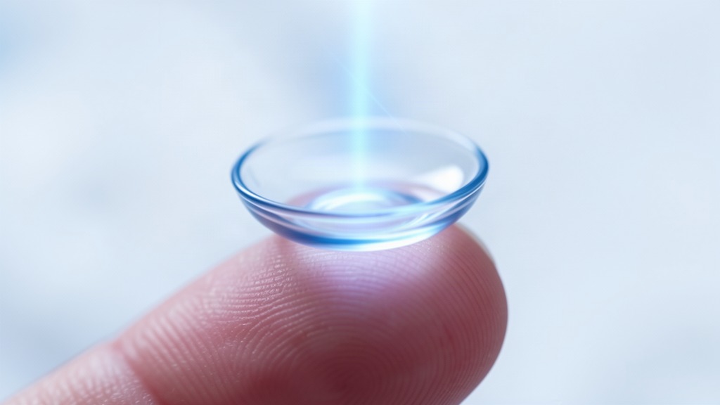 Des lentilles de contact qui se réparent seules sous la lumière