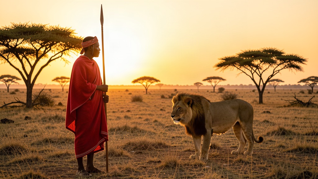 Quand les guerriers Maasai deviennent gardiens de lions