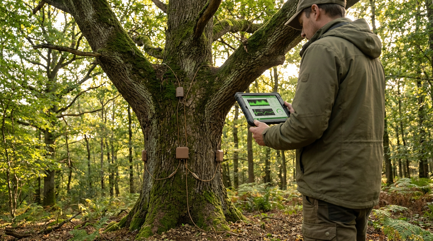 L’IA qui écoute les arbres : décoder le langage secret des plantes